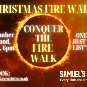 Christmas Fire Walk